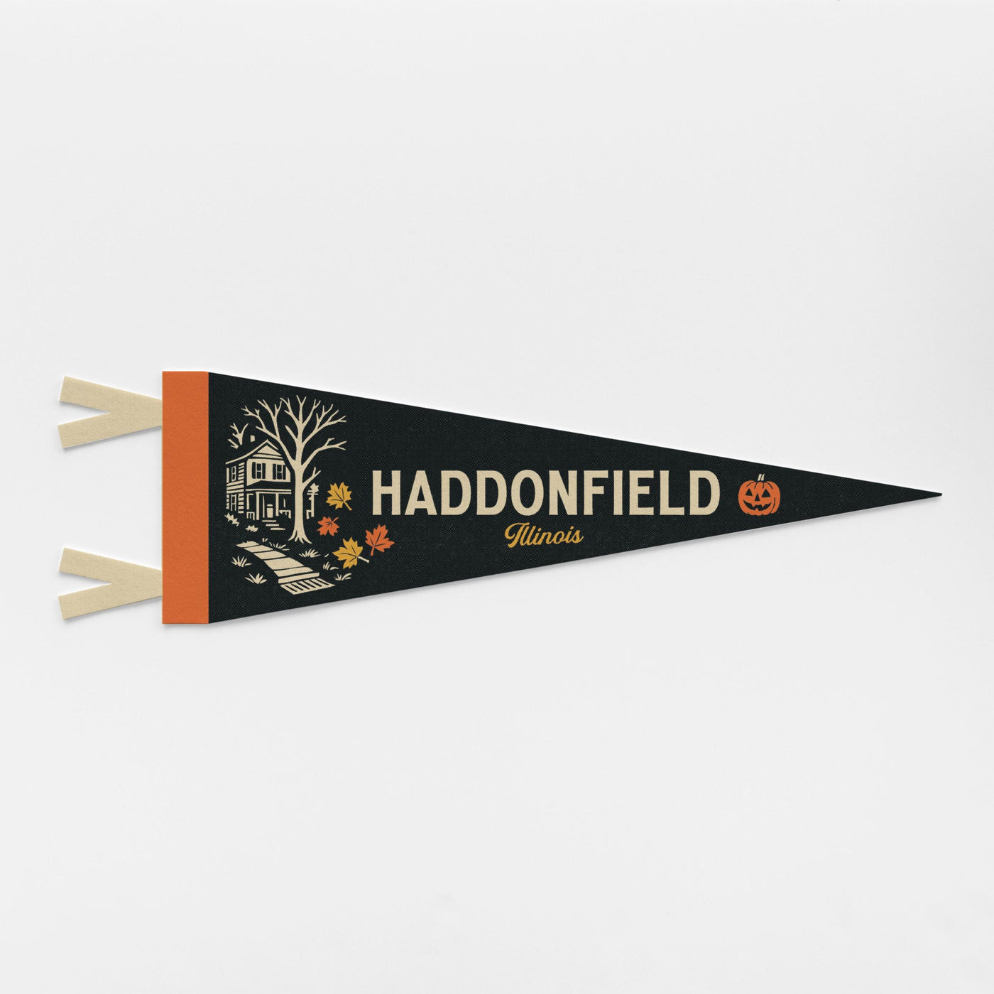 Haddonfield, Illinois Felt Pennant