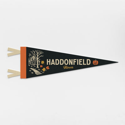 Haddonfield, Illinois Felt Pennant