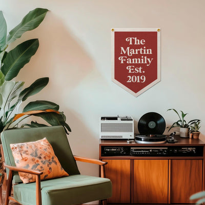 Custom Felt Camp Flag