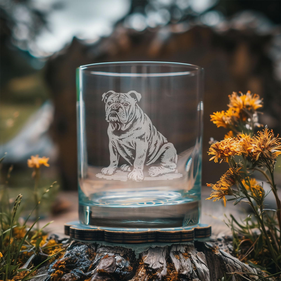 Bulldog Customizable Dog Glasses