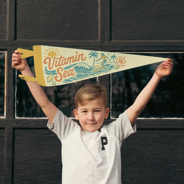 Vitamin Sea Felt Pennant