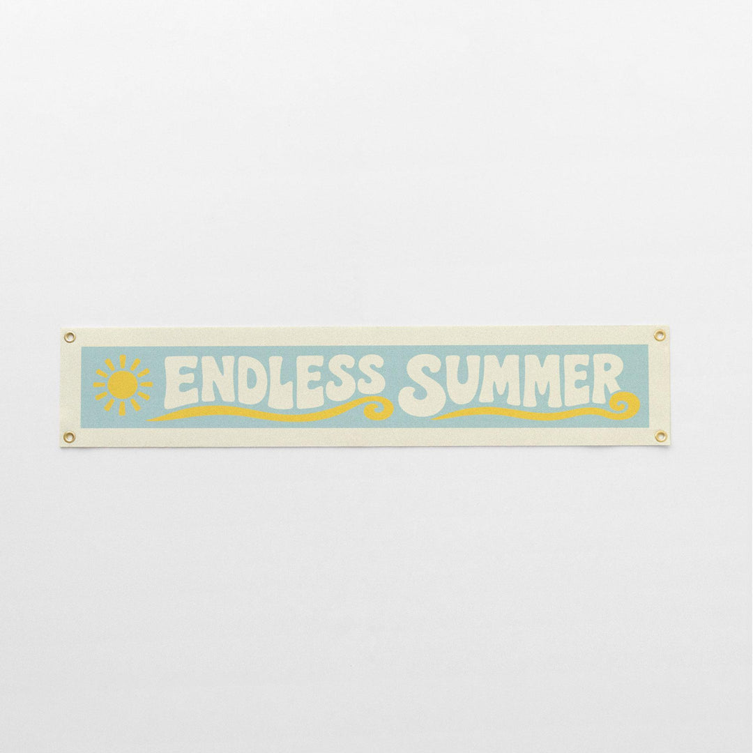 Endless Summer Felt Banner