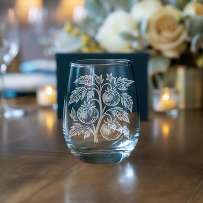 Tomato Vine Glass