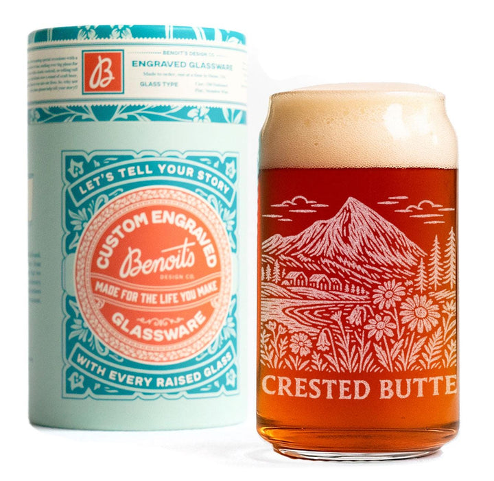 Crested Butte Colorado Glasses