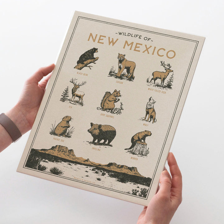 New Mexico Wildlife Print