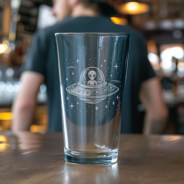 Flying Saucer Alien Glasses