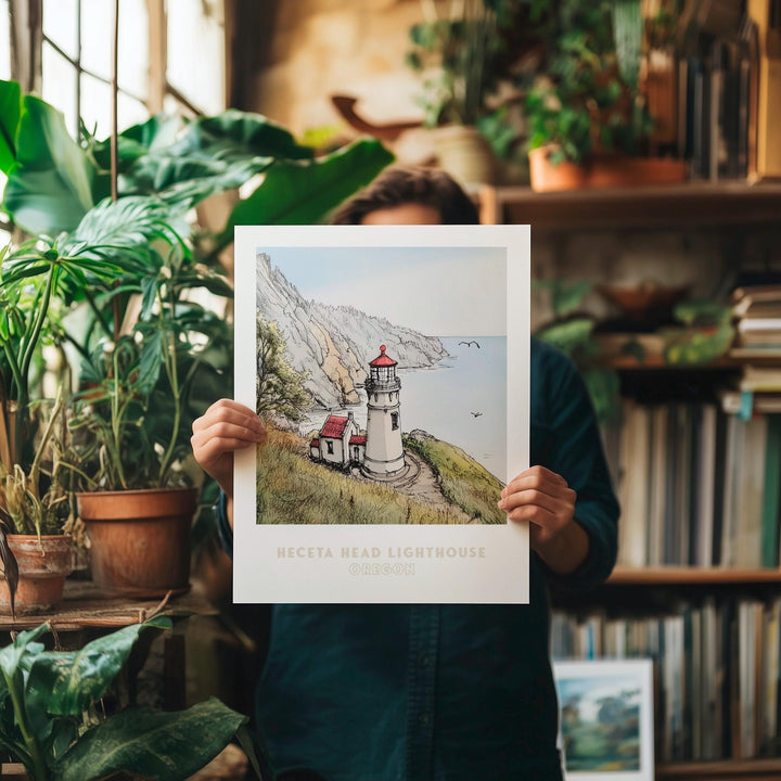 Heceta Head Lighthouse, Oregon Print