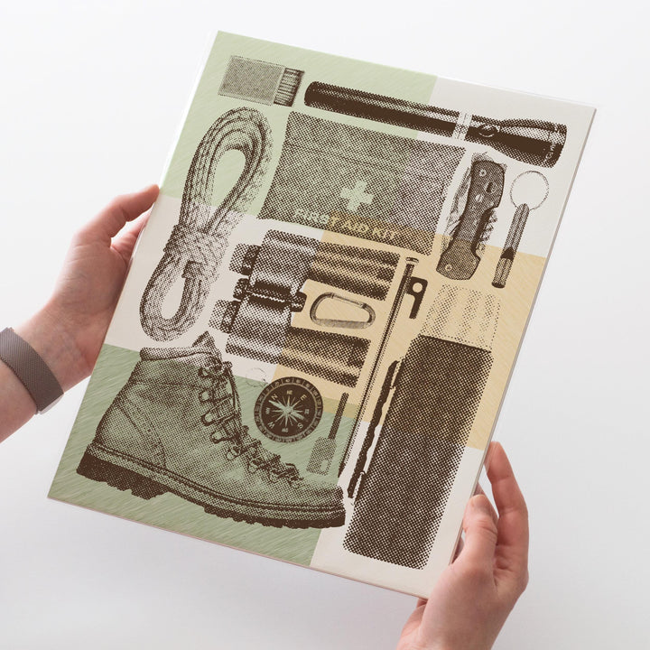 Great Outdoors Flatlay Print