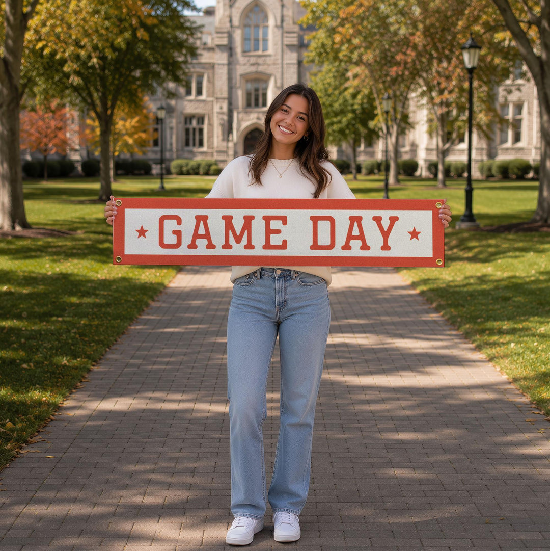 Game Day Felt Banner