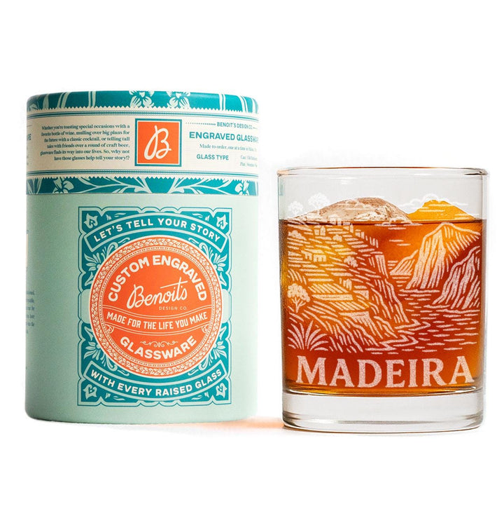 Madeira Portugal Glasses
