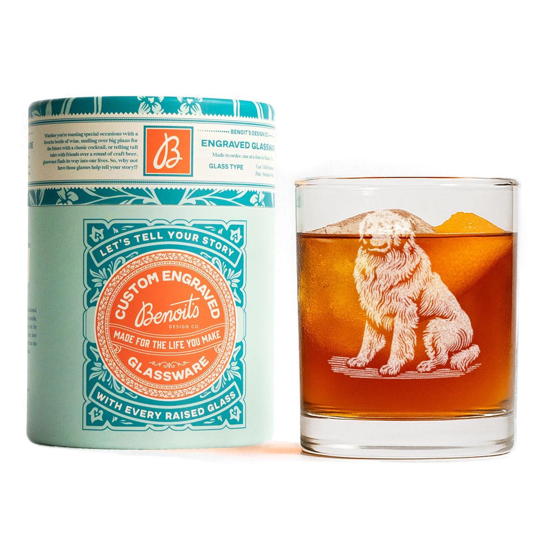 Great Pyrenees Customizable Dog Glasses