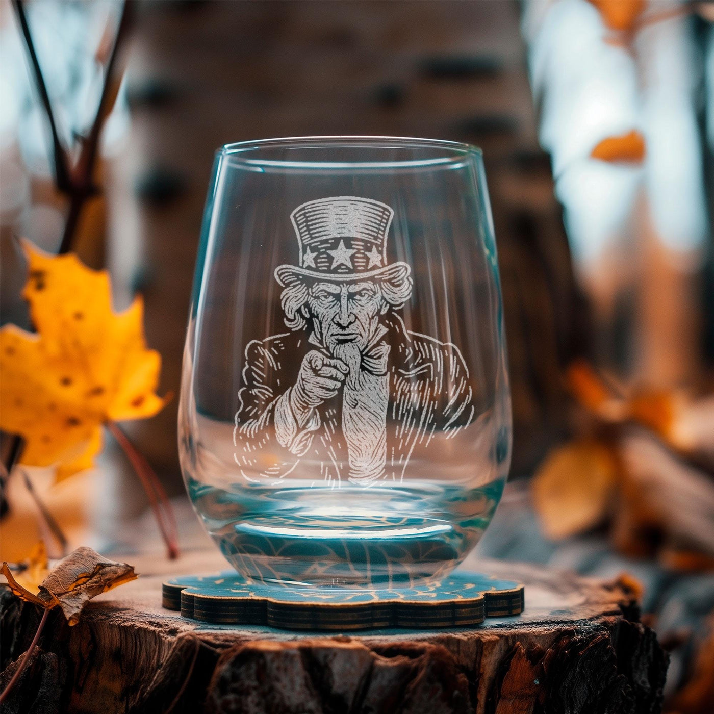 Uncle Sam Glass
