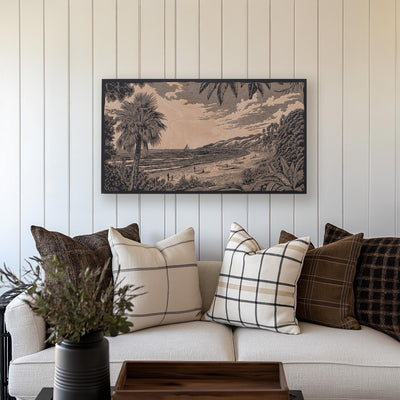 Surfing Beach Wall Art
