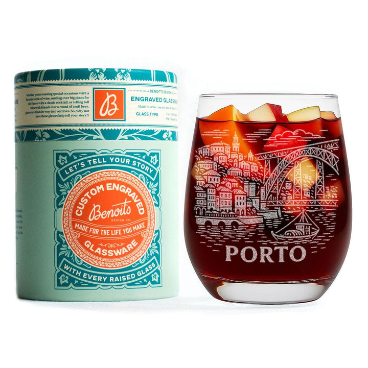 Porto Portugal Glasses
