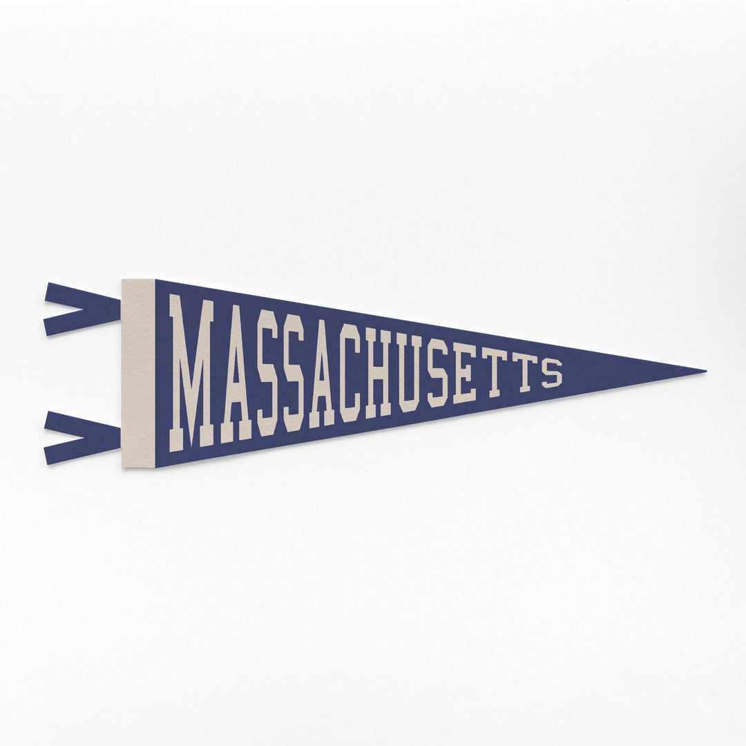 Massachusetts Varsity Felt Pennant