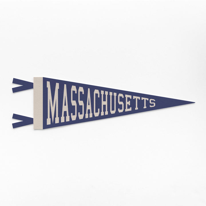Massachusetts Varsity Felt Pennant