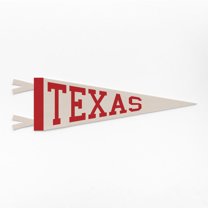 Texas Varsity Felt Pennant