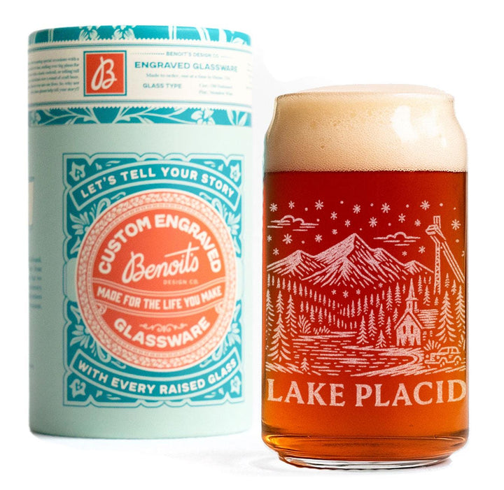 Lake Placid New York Glasses