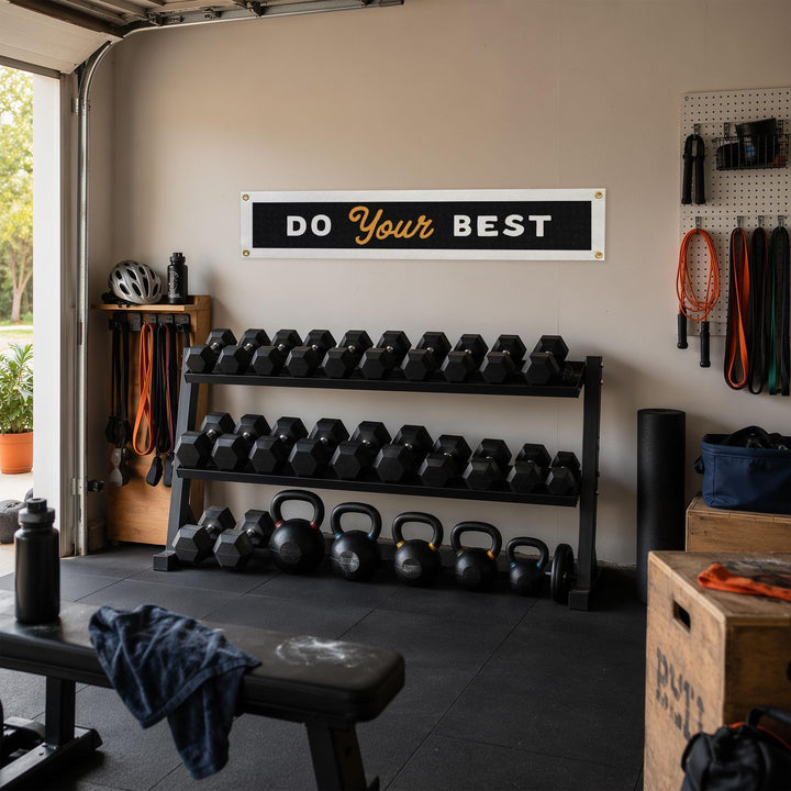 Do Your Best Felt Banner