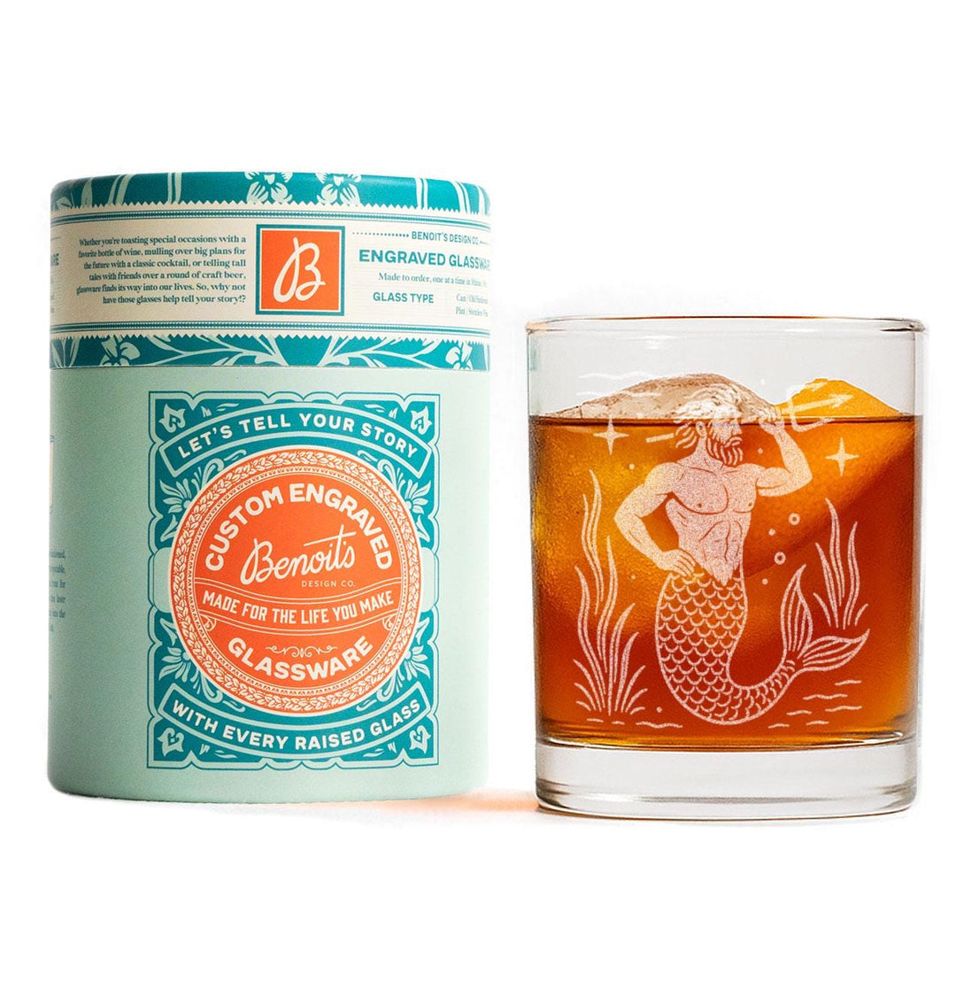 Mermaid &amp; Merman Glasses