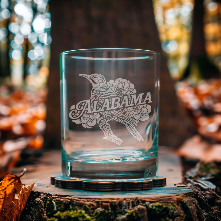Alabama State Bird Glasses