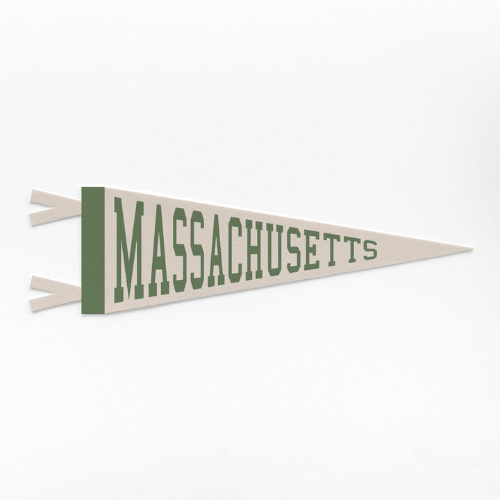 Massachusetts Varsity Felt Pennant