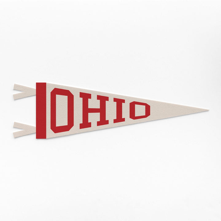 Ohio Varsity Felt Pennant