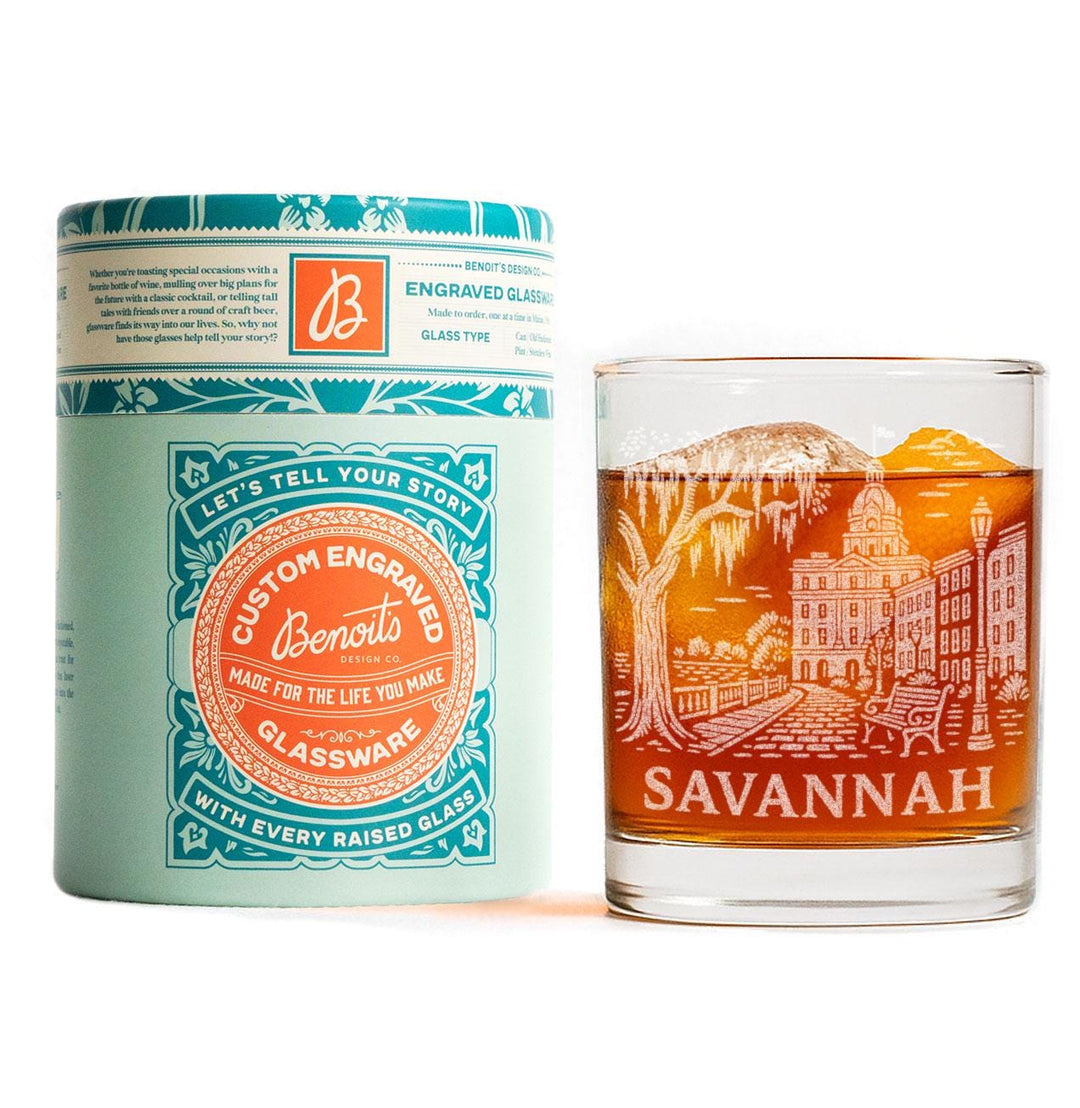 Savannah Georgia Glasses
