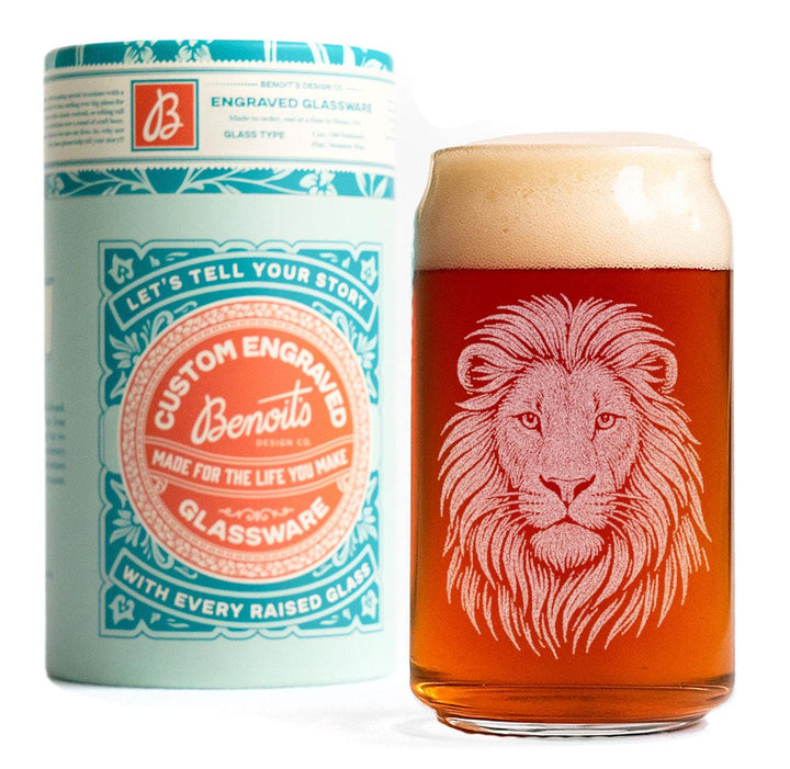 Lion Head Glasses