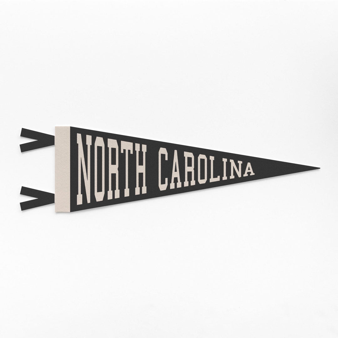 North Carolina Varsity Felt Pennant
