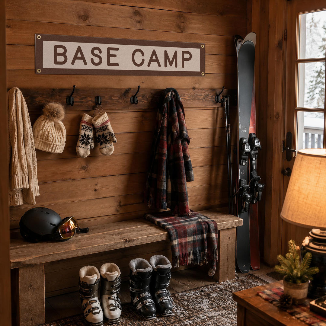 Base Camp Felt Banner