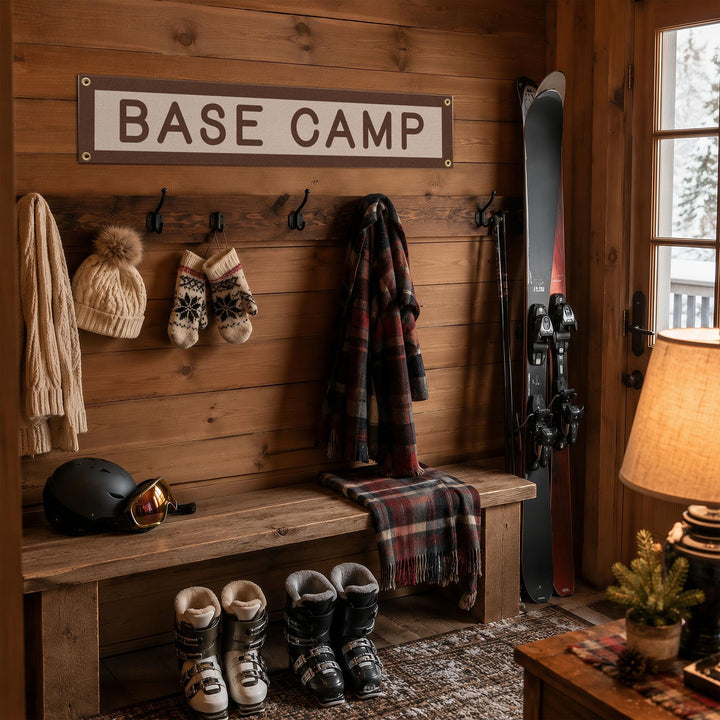 Base Camp Felt Banner