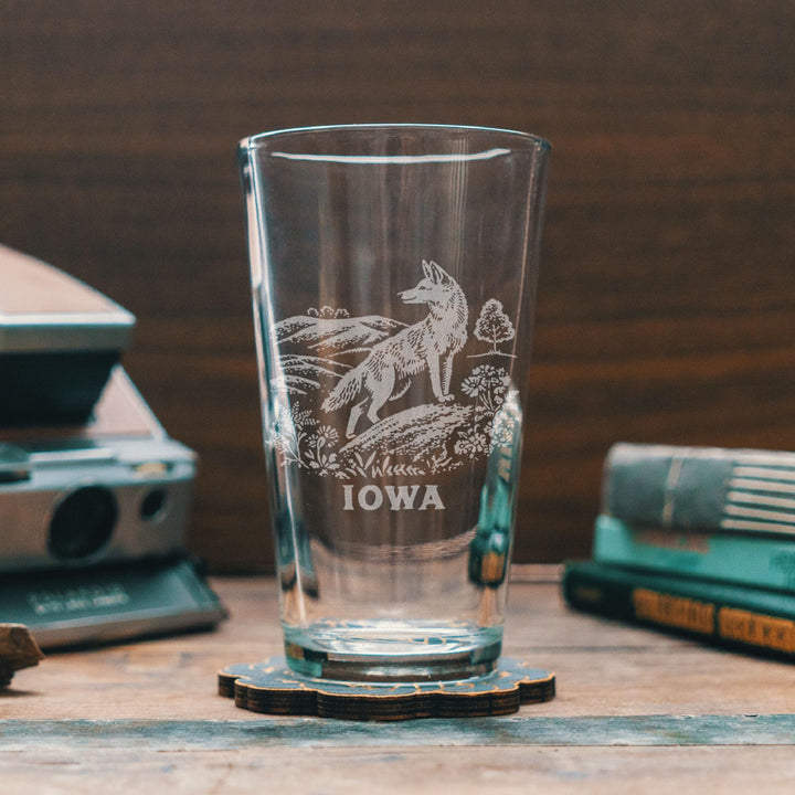 Iowa State Coyote Glasses