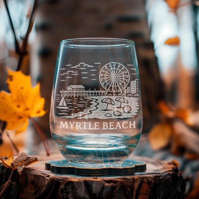 Myrtle Beach South Carolina Glass