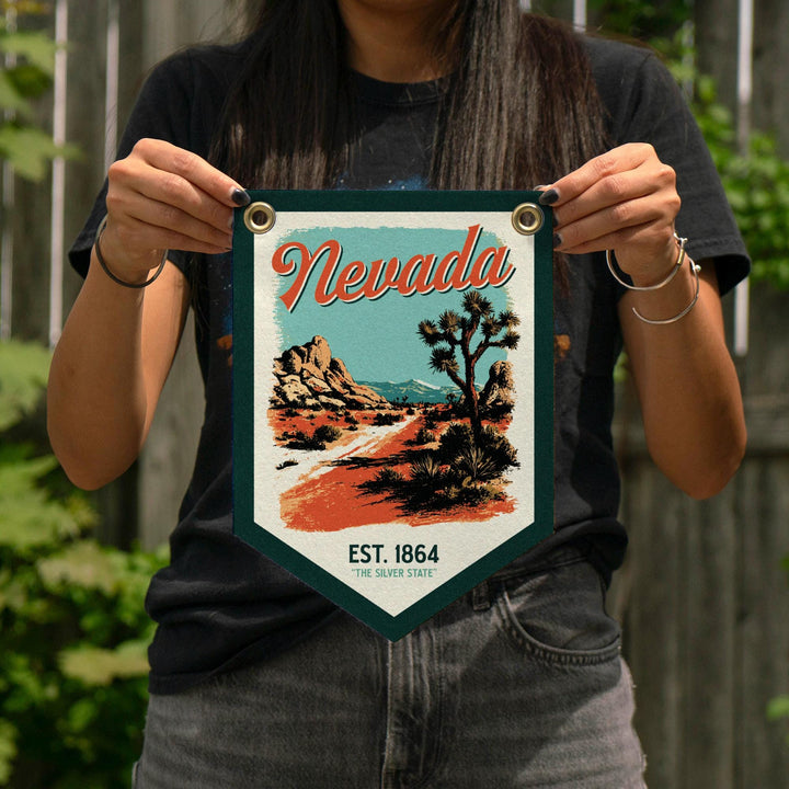 Nevada Felt Camp Flag