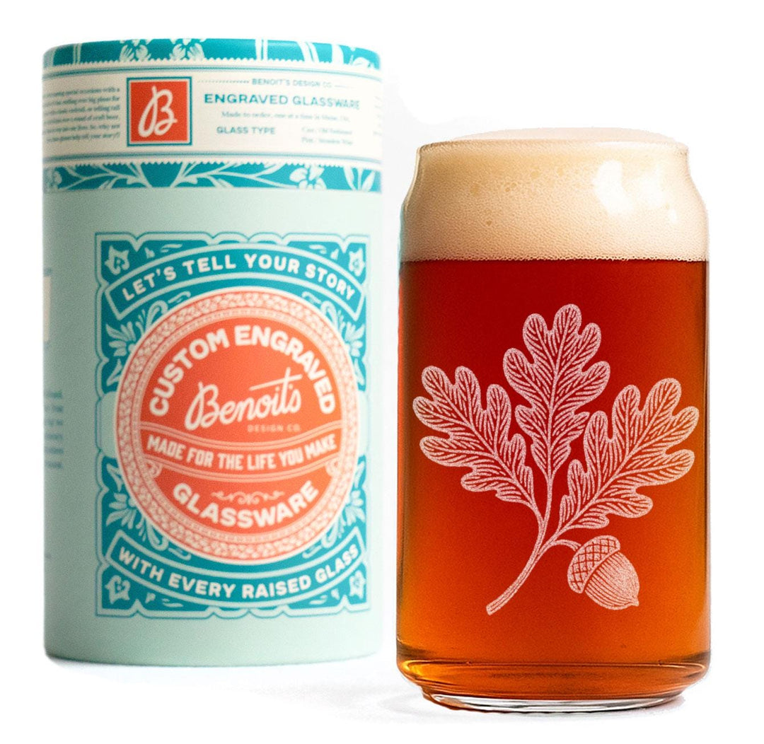 Oak Leaf &amp; Acorn Glasses