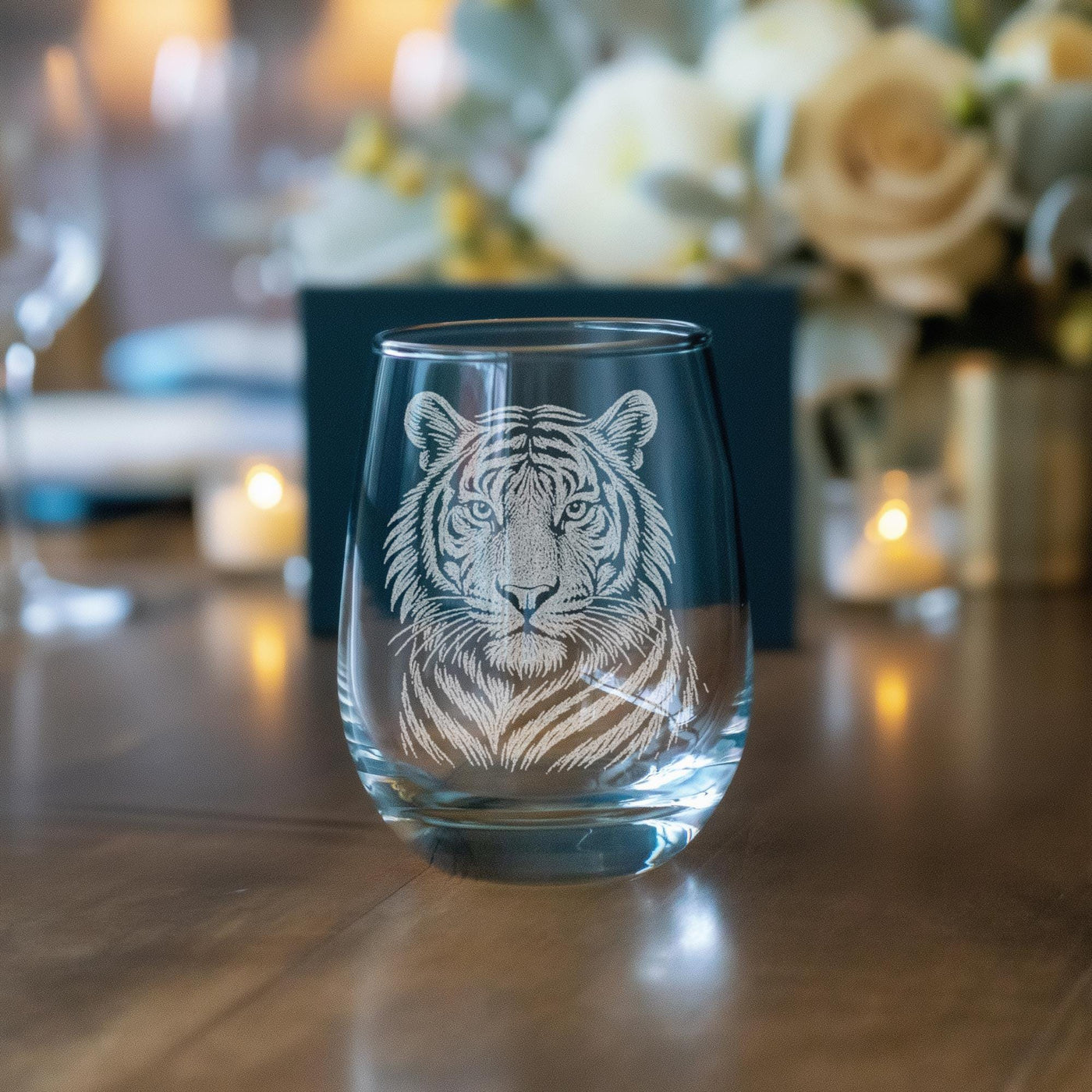 Tiger Head Glass