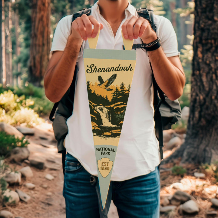 Shenandoah National Park Felt Pennant