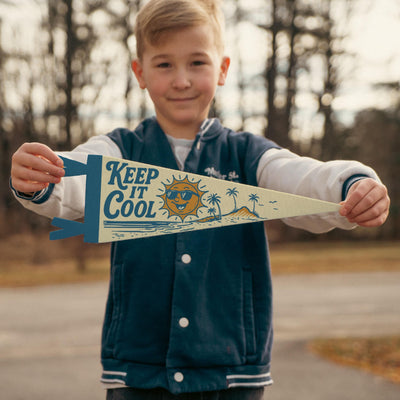 Keep It Cool Felt Pennant