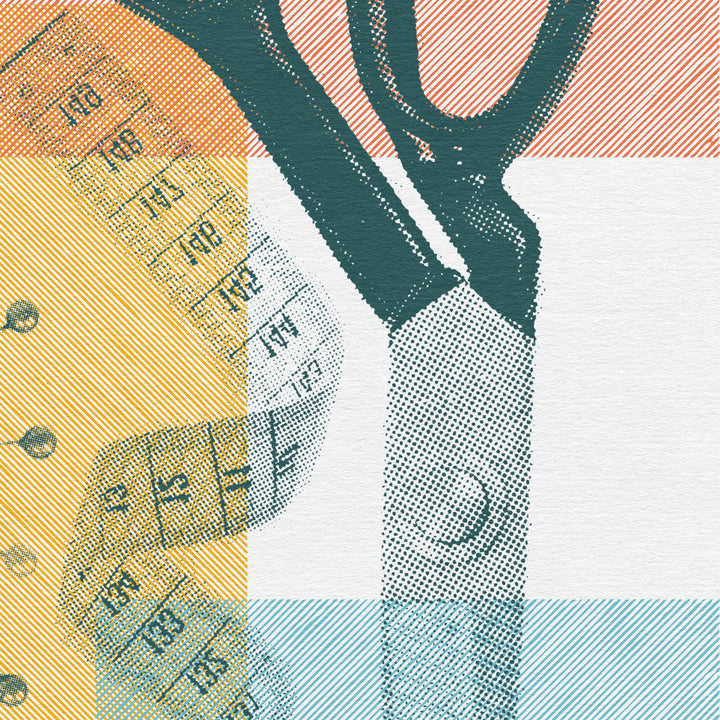 Sewing Flatlay Print