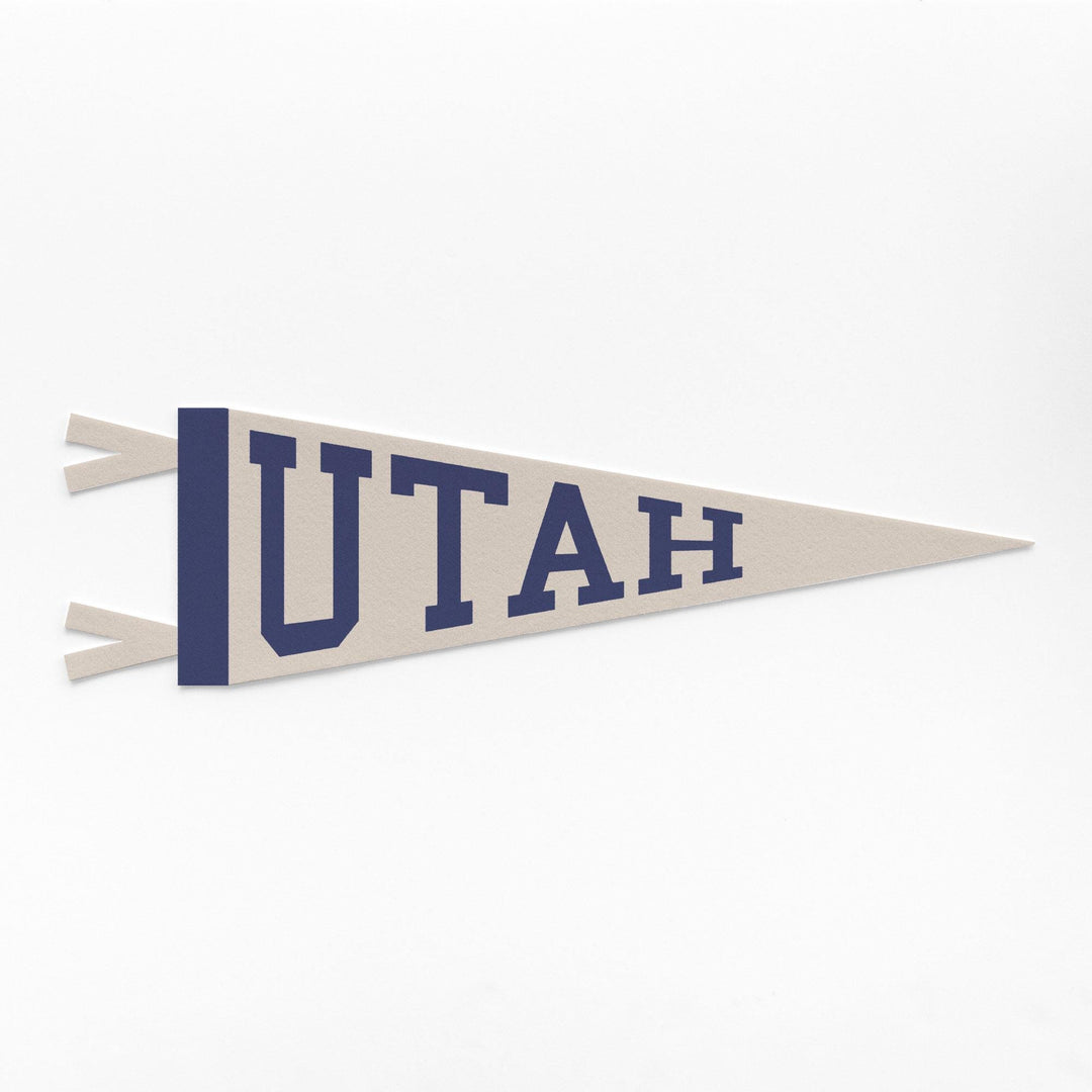 Utah Varsity Felt Pennant