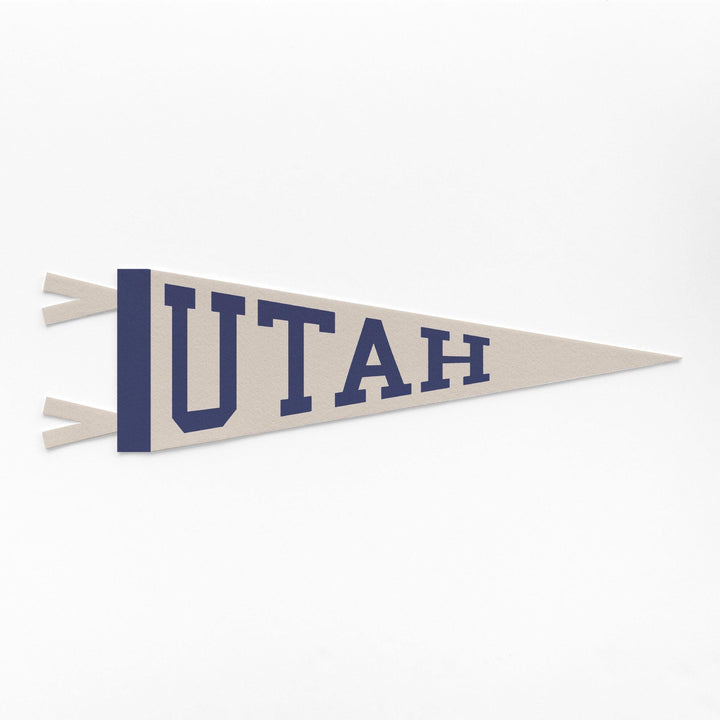 Utah Varsity Felt Pennant