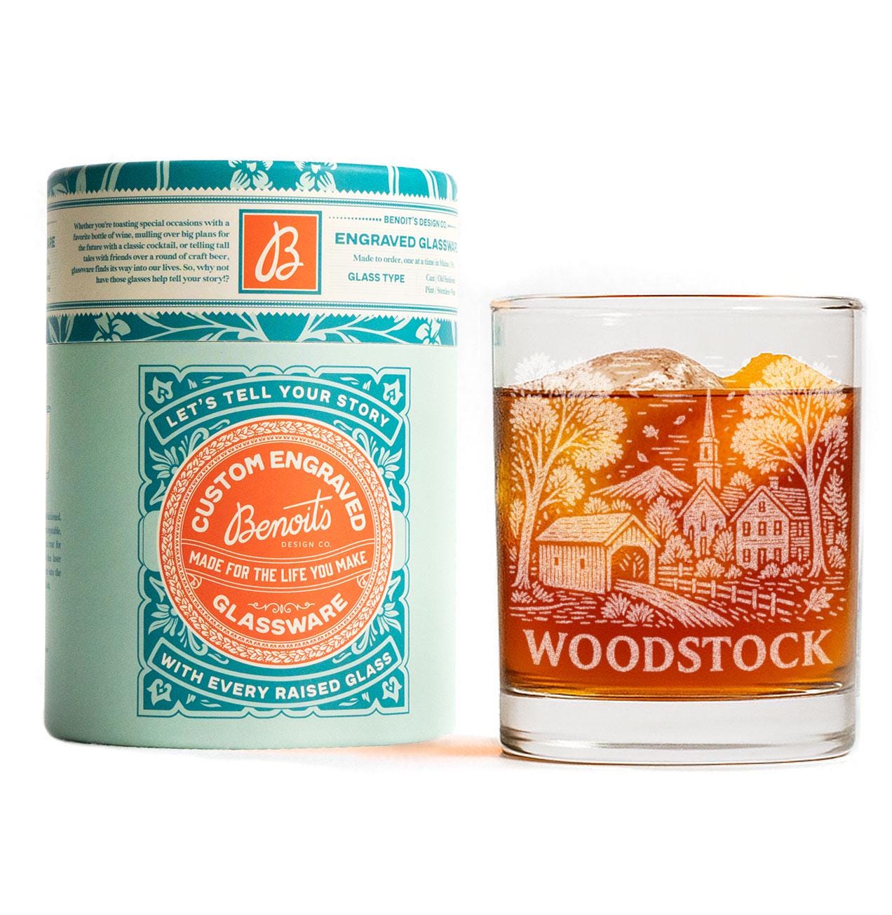 Woodstock Vermont Glass