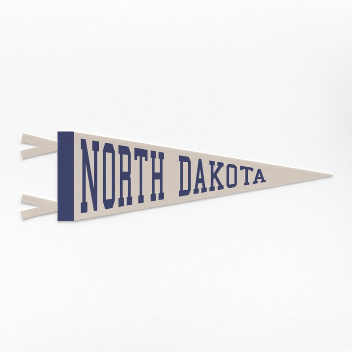 North Dakota Varsity Felt Pennant