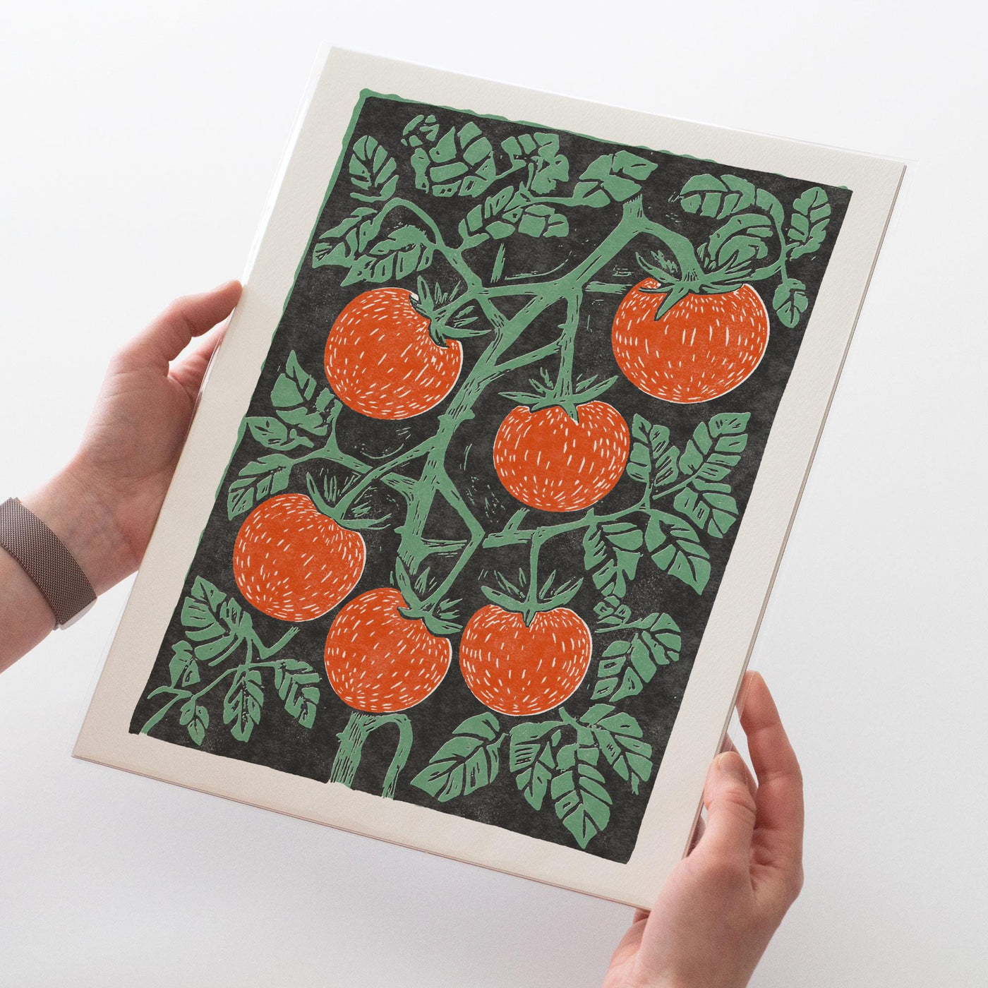 Tomato Vine Art Print