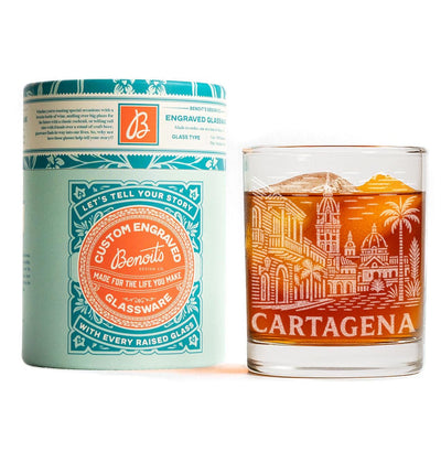 Cartagena Colombia Glass