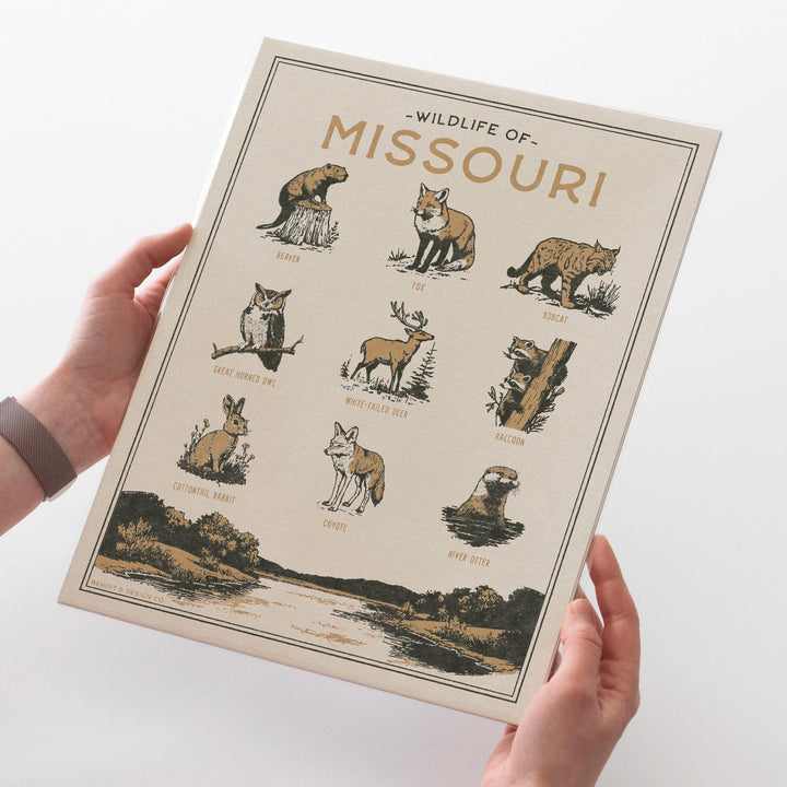 Missouri Wildlife Print