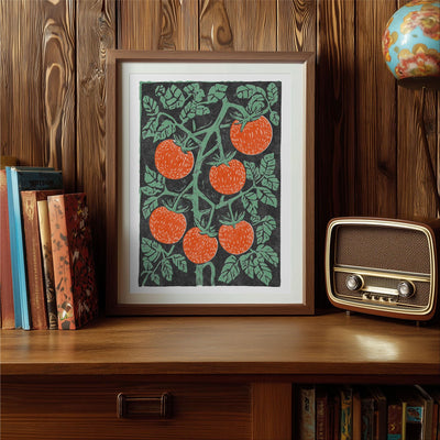 Tomato Vine Art Print