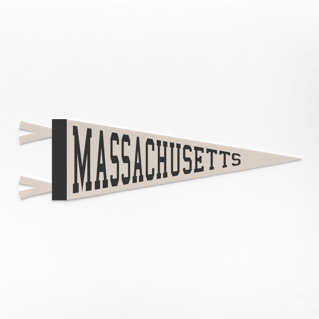 Massachusetts Varsity Felt Pennant
