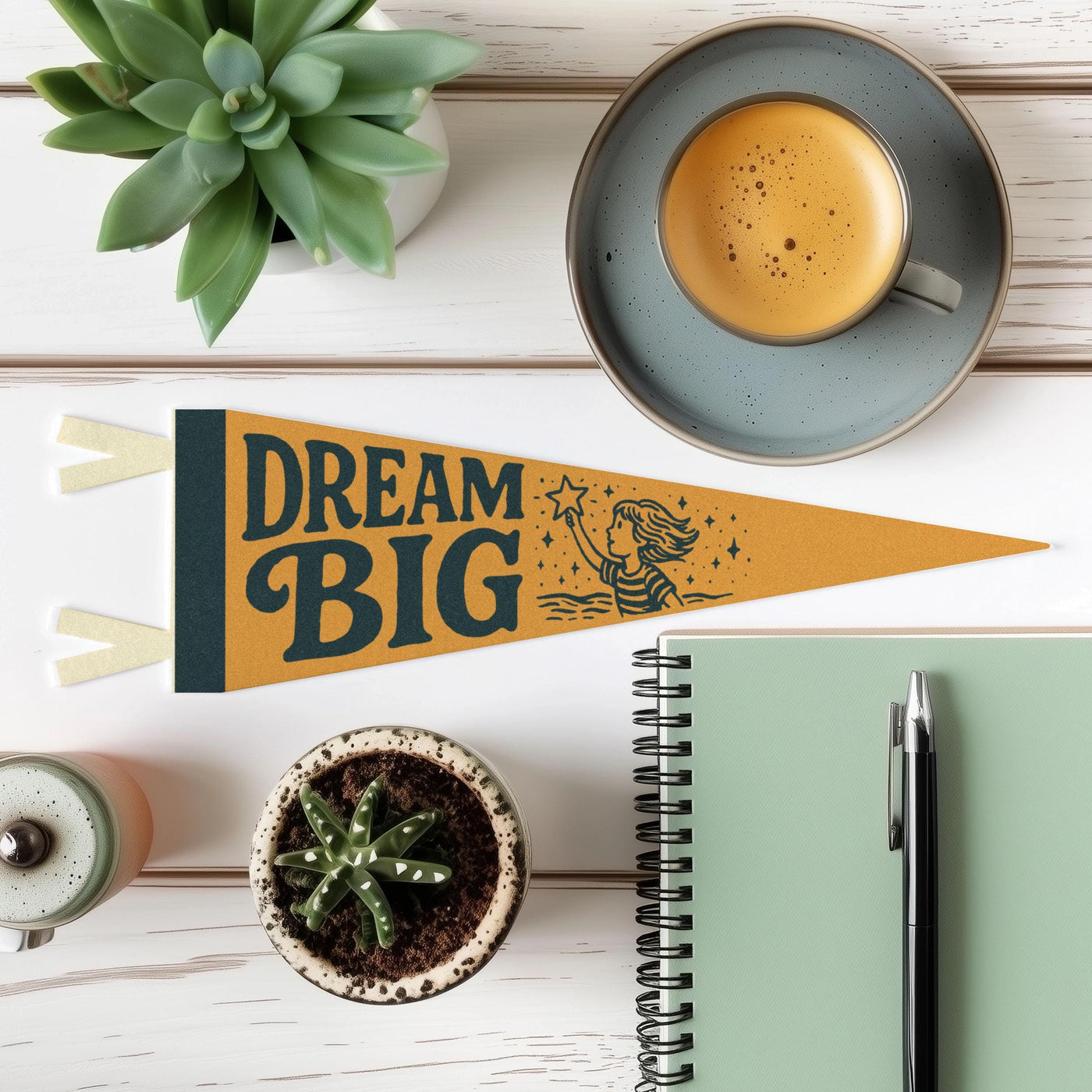 Dream Big Felt Pennant